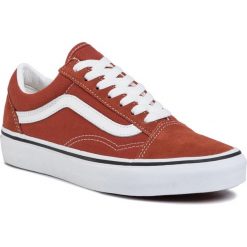Tenisówki VANS - Old Skool VN0A4U3BWK81 Picante/True White. Pomarańczowe trampki męskie Vans, bez wzorów, ze skóry, sportowe, bez zapięcia. W wyprzedaży za 269,00 zł.