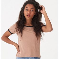 T-shirt z bawełny organicznej - Granatowy. Niebieskie t-shirty damskie House, s, bez wzorów, z bawełny, bez kołnierzyka. W wyprzedaży za 15,99 zł.