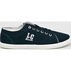 Lee Cooper - Tenisówki. Niebieskie trampki męskie Lee Cooper, bez wzorów, z materiału, bez zapięcia. Za 99,90 zł.