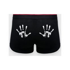 Bokserki męskie High five. Czerwone bokserki męskie MegaKoszulki, bez wzorów, z elastanu. Za 49,90 zł.