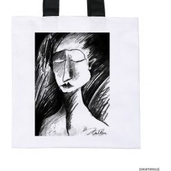 Szkic - torba premium (kolory). Białe torebki klasyczne damskie marki Pakamera, z materiału. Za 79,00 zł.
