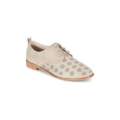 Derby Clarks ALANIA POSEY. Brązowe półbuty damskie Clarks, bez wzorów, bez obcasa, bez zapięcia. Za 307,30 zł.