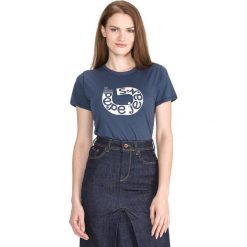Pepe Jeans Cadee Koszulka Niebieski. Niebieskie koszulki damskie Pepe Jeans, xs, z nadrukiem, z bawełny, bez kołnierzyka, z krótkim rękawem. Za 114,95 zł.