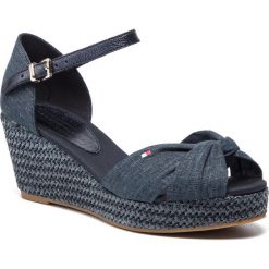 Espadryle TOMMY HILFIGER - Iconic Elba Metallic Canvas FW0FW04079 Midnight 403. Espadryle damskie TOMMY HILFIGER. W wyprzedaży za 319,00 zł.