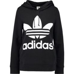 Bluzy rozpinane damskie: adidas Originals ADICOLOR TREFOIL HOODIE Bluza z kapturem black