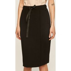 Scotch & Soda - Spódnica. Czarne spódniczki damskie Scotch & Soda, na co dzień, s, bez wzorów, z elastanu, casualowe, mini, proste. Za 339,90 zł.