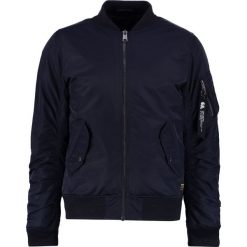 Carhartt WIP ASHTON Kurtka Bomber dark navy. Niebieskie kurtki męskie marki Carhartt WIP, xs, bez wzorów, z nylonu, bez kaptura. W wyprzedaży za 399,60 zł.