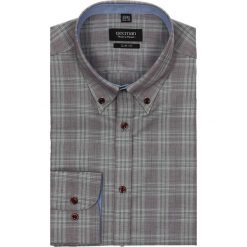 Koszula croft 1961 długi rękaw slim fit bordo. Szare koszule męskie na spinki Recman, na lato, m, z aplikacjami, z bawełny, button down, z długim rękawem. Za 29,99 zł.