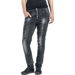 RED by EMP Charlotte Jeansy damskie czarny. Czarne jeansy damskie marki RED by EMP. Za 79,90 zł.