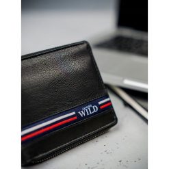 Portfel męski skórzany Always Wild N992Z-GV czarny - Czarny. Czarne portfele męskie ALWAYS WILD, bez wzorów. Za 49,99 zł.