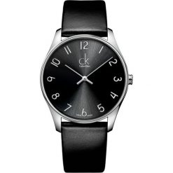 ZEGAREK CALVIN KLEIN CLASSIC GENT K4D211CX. Czarne zegarki męskie marki Calvin Klein, ze stali. Za 679,00 zł.