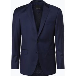 Marynarki męskie slim fit: Digel – Męska marynarka od garnituru modułowego – Duncan, niebieski