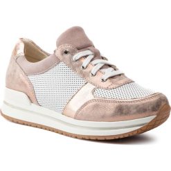 Sneakersy QUAZI - QZ-12-02-000078 625. Różowe półbuty damskie QUAZI, ze skóry. W wyprzedaży za 219,00 zł.