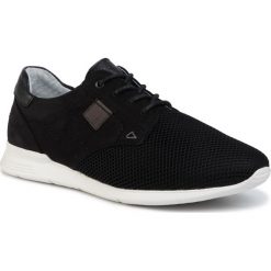 Sneakersy QUAZI - QZ-01-04-000461 601. Czarne sneakersy męskie QUAZI, bez wzorów, ze skóry, bez zapięcia. W wyprzedaży za 219,00 zł.