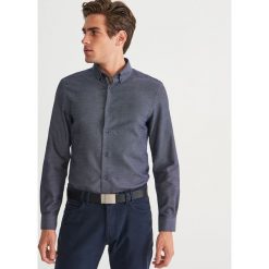 Koszula regular fit - Granatowy. Niebieskie koszule męskie marki TRIBORD, m, z bawełny. Za 119,99 zł.