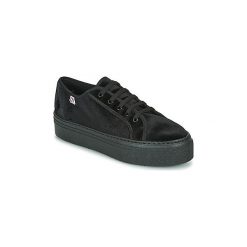 Buty Yurban SUPERTELA. Czarne trampki i tenisówki damskie Yurban, bez wzorów, bez zapięcia. Za 199,00 zł.