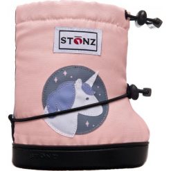 Stonz kapcie/osłonki/śniegowce dziewczęce nieprzemakalne 23 wielokolorowe. Pomarańczowe kapcie dziewczęce Stonz. Za 199,00 zł.