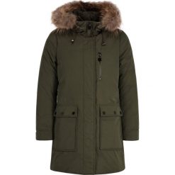 Parka Pennyblack Agile 30245019. Zielone kurtki damskie Pennyblack, bez wzorów, z bawełny, bez kaptura. W wyprzedaży za 819,00 zł.