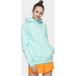 Bluza damska. Bluzy damskie xl, bez wzorów, z dzianiny, bez rękawów, z kapturem. Za 139,99 zł.