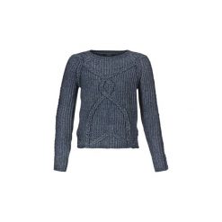 Swetry Guess AIDA. Niebieskie swetry klasyczne damskie marki Guess, s, z aplikacjami. Za 272,30 zł.