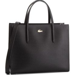 Torebka LACOSTE - L Shopper Bag NF2563CE Black 000. Czarne torby damskie na zakupy marki Lacoste, bez wzorów, ze skóry, klasyczne, bez dodatków. Za 1399,00 zł.
