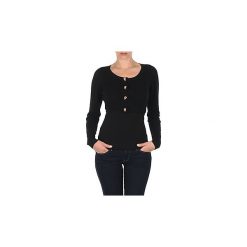 Swetry Manoush GILET VALENTINE. Czarne swetry klasyczne damskie marki Manoush, l. Za 823,20 zł.