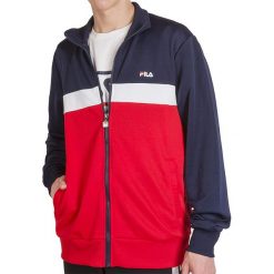 FILA SANGA > 687476-G06. Niebieskie bluzy męskie Fila, xl, bez wzorów, z poliesteru, klasyczne, bez kołnierzyka, bez rękawów, bez kaptura. Za 299,99 zł.