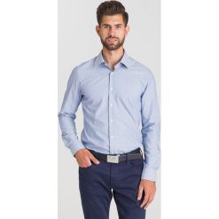 NIEBIESKA KOSZULA JOOP! COLLECTION W DROBNY WZÓR. Białe koszule męskie m, z bawełny. Za 224,50 zł.
