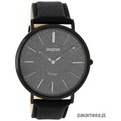 Zegarki męskie: Zegarek OOZOO C8809 black/darkgrey/titanium