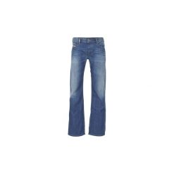 Jeansy bootcut Diesel ZATINY. Niebieskie jeansy męskie Diesel, m, bez wzorów. W wyprzedaży za 455,20 zł.