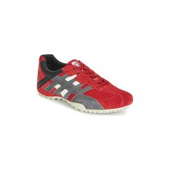 Buty Geox UOMO SNAKE. Czerwone trampki męskie Geox, bez wzorów, bez zapięcia. Za 314,30 zł.