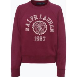 Polo Ralph Lauren - Damska bluza nierozpinana, czerwony. Czerwone bluzy rozpinane damskie Polo Ralph Lauren, l, z nadrukiem. Za 699,95 zł.
