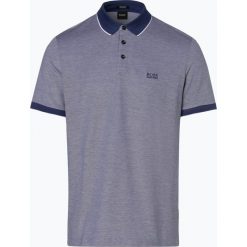 BOSS - Męska koszulka polo – Prout 16, niebieski. Niebieskie koszulki męskie Boss, xl, bez wzorów, sportowe, bez rękawów. Za 479,95 zł.