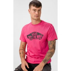 Vans Otw Koszulka Różowy. Różowe podkoszulki męskie Vans, xxl, z nadrukiem, z bawełny, z krótkim rękawem. Za 128,95 zł.