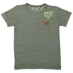 Dirkje Koszulka Chłopięca Neon 116 Zielony. Zielone t-shirty chłopięce Dirkje, bez wzorów, bez rękawów. Za 60,00 zł.