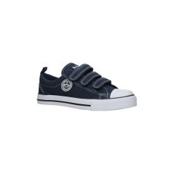 Buty American Granatowe trampki na rzepy LH-18-DSTC-01/02. Szare trampki i tenisówki damskie marki American, bez wzorów, na rzepy. Za 49,99 zł.