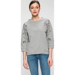 Liu Jo - Bluza. Szare bluzy damskie marki Liu Jo, s, z haftami, z elastanu, bez kaptura. W wyprzedaży za 399,90 zł.