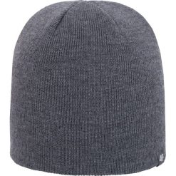 Czapka męska CAM300Z - ciemny szary melanż - 4F. Szare czapki zimowe męskie marki 4f, melanż, z materiału. Za 29,99 zł.