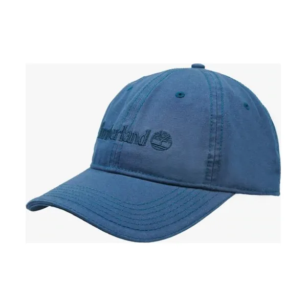 Timberland Czapka Cotton Canvas Cap , niebieski, rozmiar ONE SIZE. Niebieskie czapki męskie Timberland, bez wzorów, z bawełny, klasyczne. W wyprzedaży za 127,99 zł.