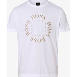 BOSS Athleisure - T-shirt męski – Tee 1, biały. Białe t-shirty męskie BOSS Athleisure, m, z nadrukiem, bez kołnierzyka. Za 245,95 zł.