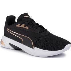 Buty PUMA - Jaro Metal Wns 193135 02 Puma Black/Gold. Czarne buty sportowe damskie Puma, bez wzorów, z tworzywa sztucznego, sportowe, do biegania. Za 269,99 zł.