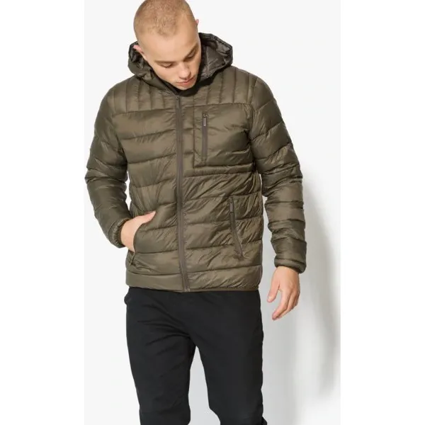 Confront Kurtka Desto , khaki, rozmiar M. Brązowe kurtki męskie Confront, na zimę, m, bez wzorów, z nylonu, klasyczne, bez kaptura. W wyprzedaży za 119,99 zł.
