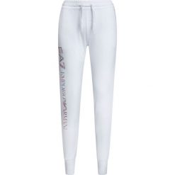 Spodnie dresowe EA7 EMPORIO ARMANI Biały. Białe bez kategorii marki EA7 Emporio Armani, z nadrukiem, z dzianiny. Za 308,00 zł.