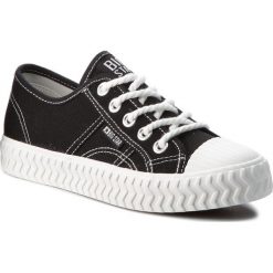 Trampki BIG STAR - AA274A023 Black. Czarne półbuty damskie marki BIG STAR, bez wzorów, z gumy, bez zapięcia. Za 89,00 zł.
