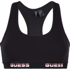 Guess Biustonosz Czarny. Czarne biustonosze Guess, z aplikacjami, z elastanu. Za 152,95 zł.