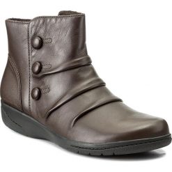 Botki damskie: Botki CLARKS - Cheyn Anne 261301874 Dark Brown