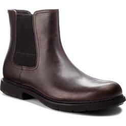 Sztyblety CAMPER - Neuman K300170-007 Noray Kenia/Negro. Pomarańczowe sztyblety męskie marki Camper, ze skóry, bez zapięcia. W wyprzedaży za 449,00 zł.