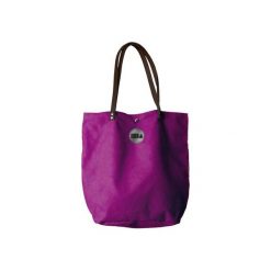 Torebki klasyczne damskie: TORBA MYSZA SIMPLE LILAC BRĄZ
