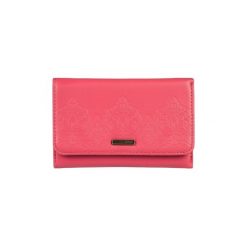 Portfele Roxy Juno - Cartera de dos secciones para Mujer. Czerwone portfele damskie marki Roxy, bez wzorów. Za 123,69 zł.