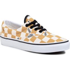 Tenisówki VANS - Era VN0A4U39WYT1 (Big Check)Ylk Ylw/Tr Wht. Brązowe półbuty męskie Vans, na co dzień, bez wzorów, z gumy, bez zapięcia. W wyprzedaży za 259,00 zł.